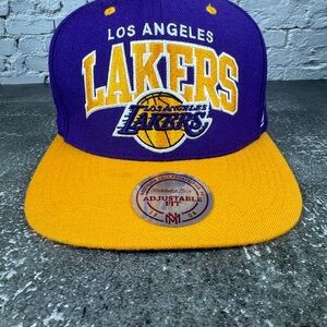 Los Angeles Lakers Hat Mitchell & Ness SnapBack NBA Hardwood Classic Cap